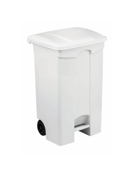 Contenitore mobile a pedale Medial Contitop 90L in PP bianco 115590