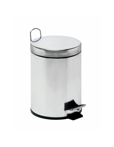 Pattumiera a pedale Medial Bin galva con secchio in acciaio galvanizzato 205x278mm/5L - 106405