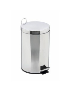 Pattumiera a pedale Medial Bin galva con secchio in acciaio galvanizzato 250x400mm/12L - 106412