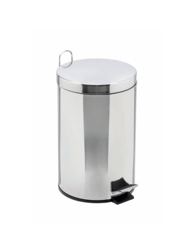 Pattumiera a pedale Medial Bin galva con secchio in acciaio galvanizzato 250x400mm/12L - 106412