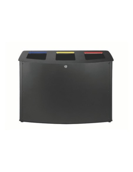 Cestino per la raccolta differenziata Medial Rome 3x40 L 965x353x720mm 789340
