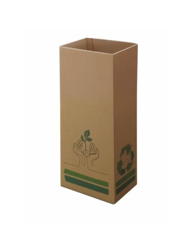 Gettacarte per la raccolta differenziata Medial Cardbob in cartone 60L 801002