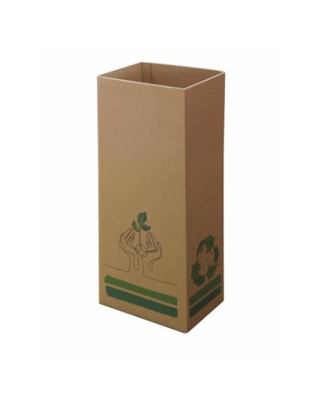 Gettacarte per la raccolta differenziata Medial Cardbob in cartone 60L 801002
