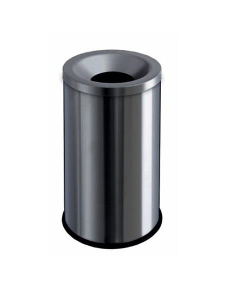 Cestino auto-estinguenti Medial Grisù 50 L inox satinato 340x585mm 770010