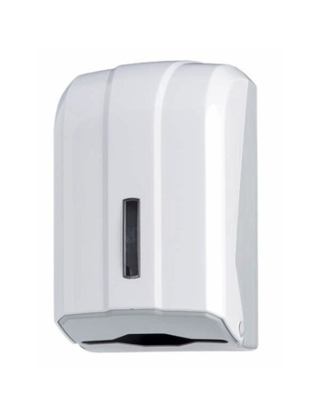 Distributore di carta igienica interfogliata Medial Wave bianco 300f 135x120x225mm - 908025
