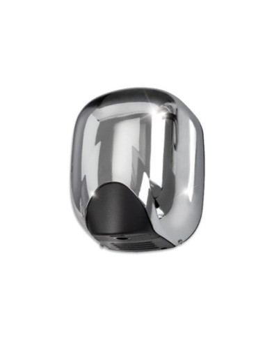 Asciugamani elettrici senza resistenza a cono d'aria Medial Zefiro 221x157x285mm alluminio cromato - 704361