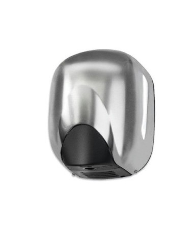 Asciugamani elettrici senza resistenza a cono d'aria Medial Zefiro 221x157x285mm alluminio satinato - 704362