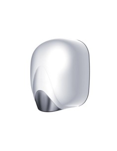 Asciugamani elettrici senza resistenza a cono d'aria Medial Zefiro 221x157x285mm Medial alluminio bianco - 704360