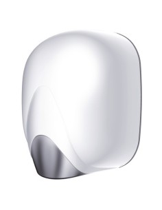 Asciugamani elettrici con resistenza a lama d'aria Medial Zefiro hot 221x157x285mm ABS bianco - 704325