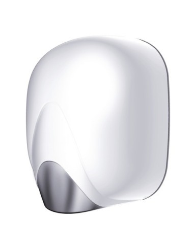 Asciugamani elettrici con resistenza a lama d'aria Medial Zefiro hot 221x157x285mm alluminio bianco - 704335
