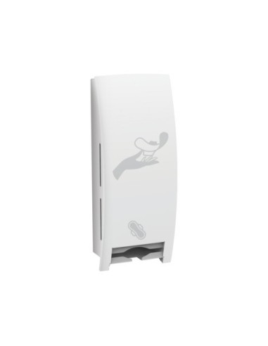 Dispenser porta assorbenti per l'igiene femminile Medial Milady bianco 170x135x415mm - 789101