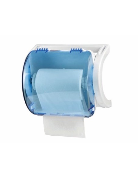Distributore di carta in bobina Medial Rollout blu trasparente 410x345x350mm 705636