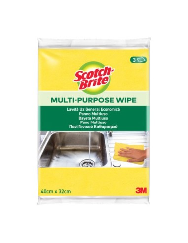 Panni multiuso Scotch-Brite® 15x200x160 mm - conf. 3 pz - 7100216912