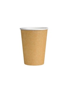 Bicchieri in cartoncino kraft Ristocart imbustati in carta singolarmente conf. 25 pz 50 cl - KB200621