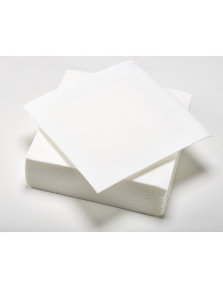 Tovaglioli microgoffrati Tavola Viva 38x38 cm 2 veli - bianco - conf. 40 pz - 61828
