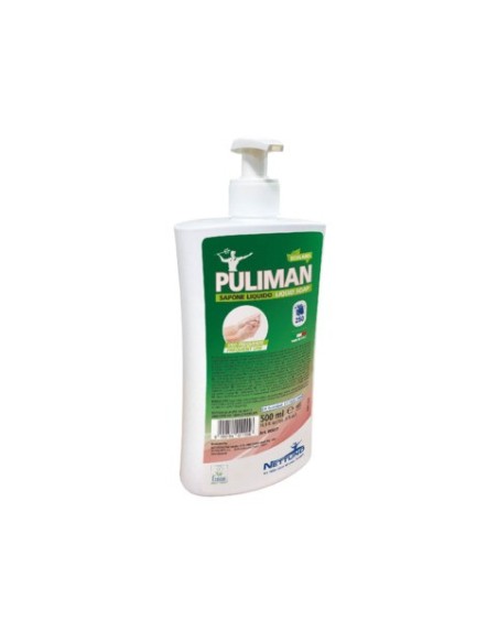 Sapone liquido certificato Ecolabel Nettuno Puliman con dosatore 500 ml 877
