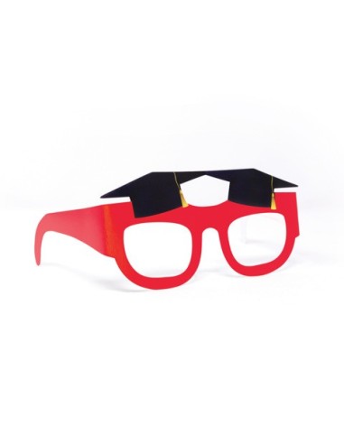 Occhialini in carta a tema Laurea Glamour Big Party conf. 6 pz 75256