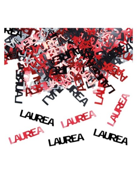 Coriandoli in plastica a tema Laurea Big Party 15 g 81204