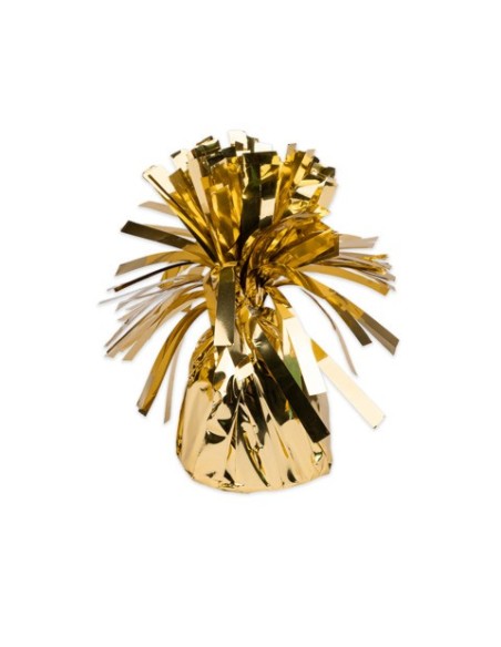 Pesetto 170 g frangia Big Party oro metal 81745