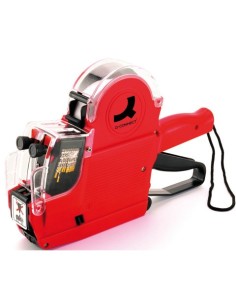 Prezzatrice Q-Connect a due righe rossa a 10 caratteri KF00711