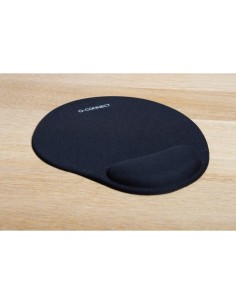 Tappetino per mouse Q-Connect con poggiapolsi in gel nero - KF02213