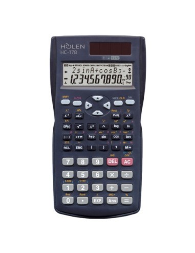 Calcolatrice scientifica Holen HC-178 10+2 cifre 240 funzioni ammessa alla maturità blu - 3530