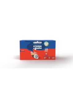 Caffe' in cialda Lavazza Crema e Gusto Classico astuccio da 18 pz 3915