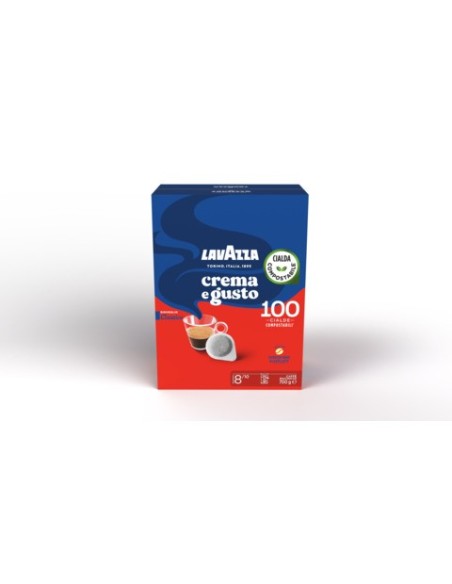 Caffe' in cialda Lavazza Crema e Gusto Classico astuccio da 100 pz 3187