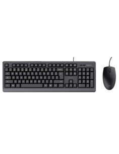 Set tastiera e mouse a filo Trust Primo nero 23971