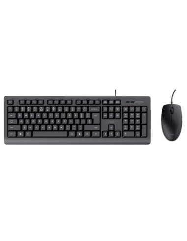 Set tastiera e mouse a filo Trust Primo nero 23971