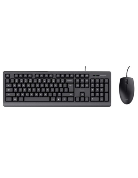 Set tastiera e mouse a filo Trust Primo nero 23971