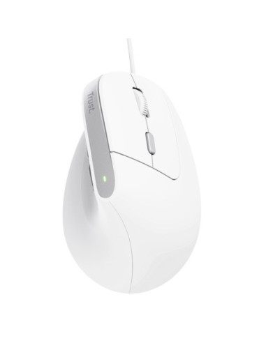Mouse ergonomico verticale Trust Bayo II bianco 25397