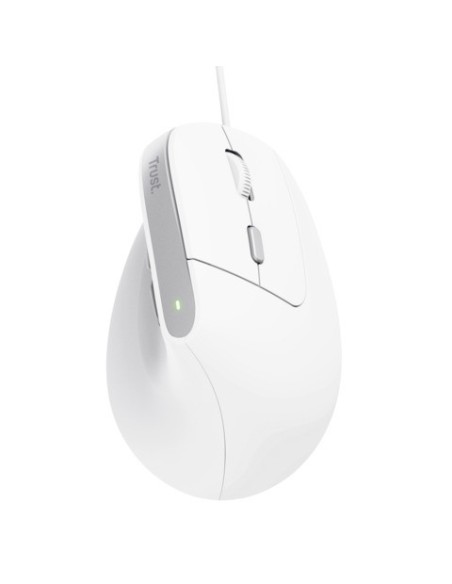 Mouse ergonomico verticale Trust Bayo II bianco 25397