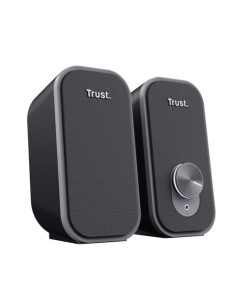 Set di altoparlanti 2.0 6W RMS Trust Ador nero/grigio 25670