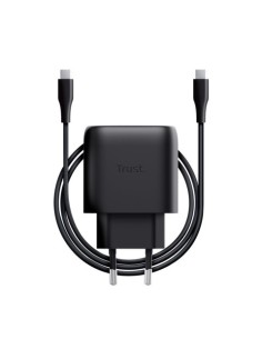 Caricabatterie Trust Maxo USB-C GaN 45W per Apple nero - 25721