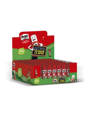 Espositore 60 colle stick Pritt Original 22 g - 3101453