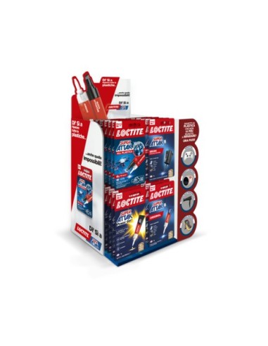 Espositore 36 colle Loctite Super Attak Mix - 3104695
