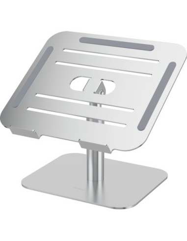Supporto laptop da scrivania Fellowes Alumia regolabile in altezza argento 100138880