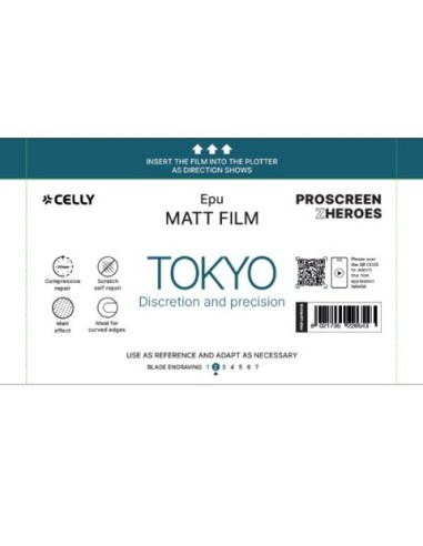 Pellicola protettiva per Smartphone Celly Tokyo Pro Matt - conf. 10 pz - PROFILMPRO10M