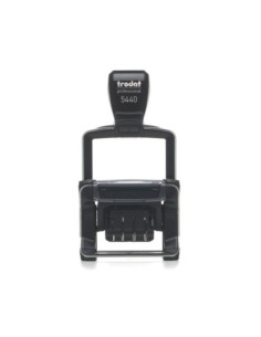 Datario autoinchiostrante con testo pers.bile Trodat Professional 5440 max 4 righe 49x28 mm - cartuccia NON inclusa