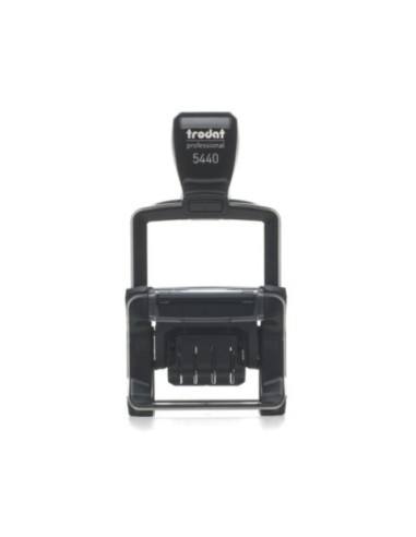 Datario autoinchiostrante con testo pers.bile Trodat Professional 5440 max 4 righe 49x28 mm - cartuccia NON inclusa