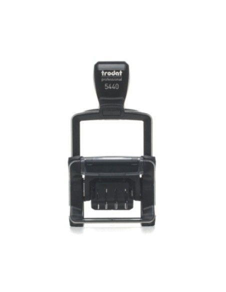Datario autoinchiostrante con testo pers.bile Trodat Professional 5440 max 4 righe 49x28 mm - cartuccia NON inclusa