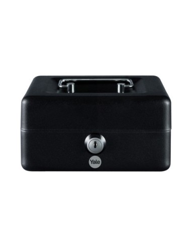 Cassetta portavalori Yale con chiusura a chiave 80x152x118 mm YYCB/080/BB2