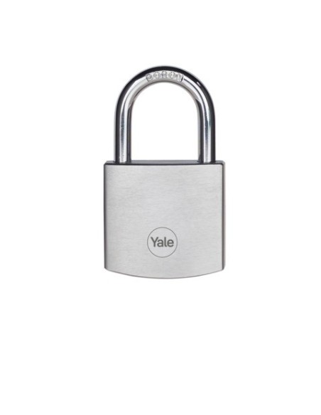 Lucchetto in ottone cromato Yale - 40 mm - YY120B/40/125/1