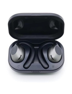 Auricolari sportivi Nilox Runbeat true wireless ENC con archetto ergonomico - colore nero - NXTWRUNBEATOR