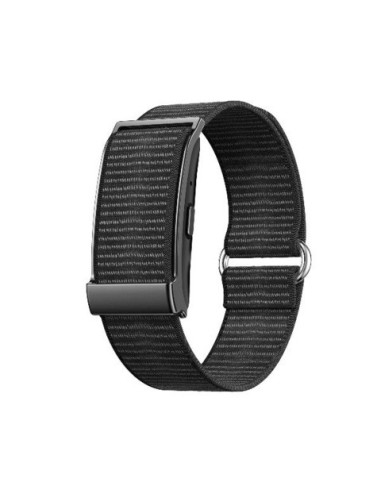 Braccialetto fitness screenless Nilox per monitoraggio della salute - IP68 - doppio cinturino nero e grigio