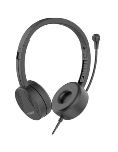 Cuffie con microfono rotante Nilox Tech cavo 1