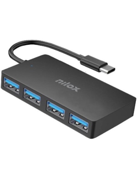Hub slim USB-C Nilox Tech 4x USB-A 3.2 Gen 1 SuperSpeed fino a 5 Gbps 7