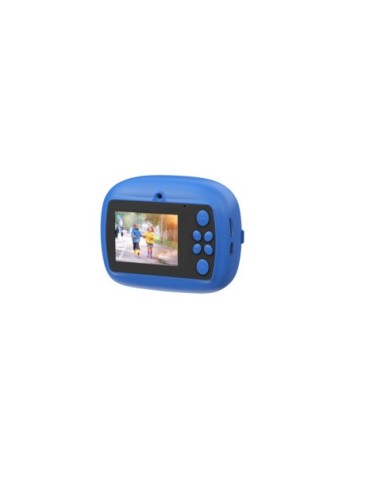 Printing camera per bambini Celly KidsCamPrint con funzione di stampa - colore blu - KIDSCAMPRINTBL
