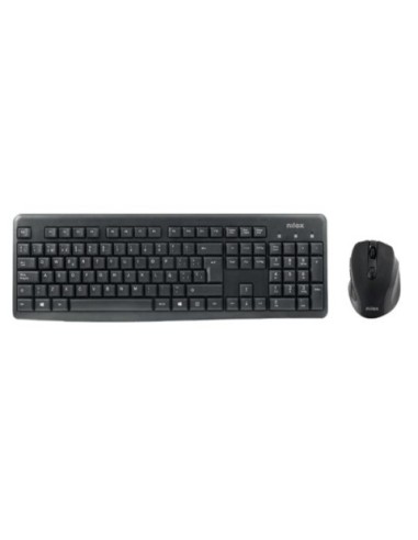 Set tastiera e mouse wireless Nilox Tech 2